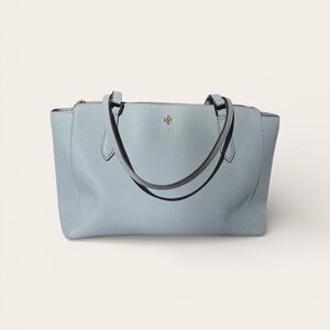 Authentic Tory Burch Light Blue Shoulder Bag